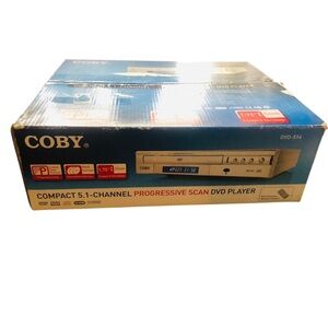 COBY Compact 5.1-Channel Progressive Scan DVD Player